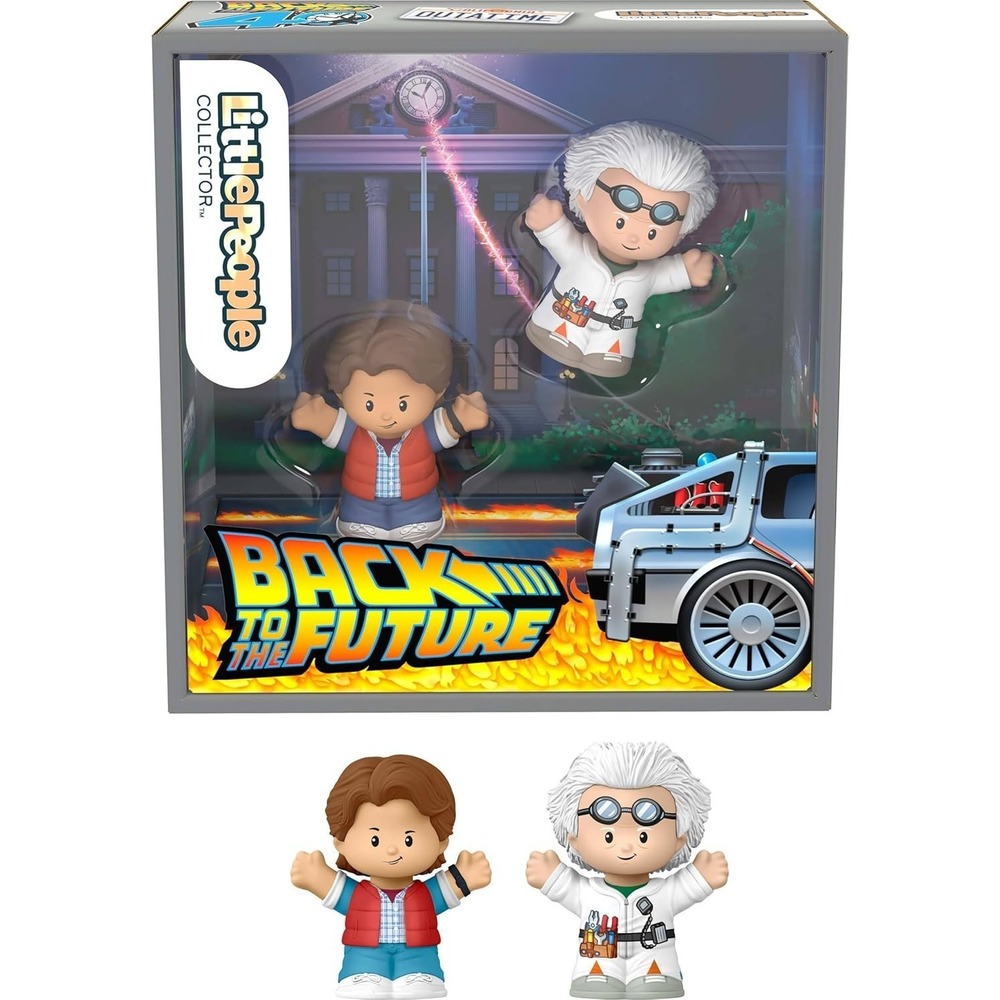 Fisher Price Little People Collector Back to the Future Special Edition Set MISB